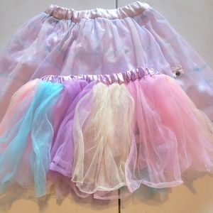 Kids tutu skirt,mezo piano,size 4,pink